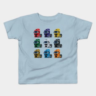 Cartoon truck Kids T-Shirt